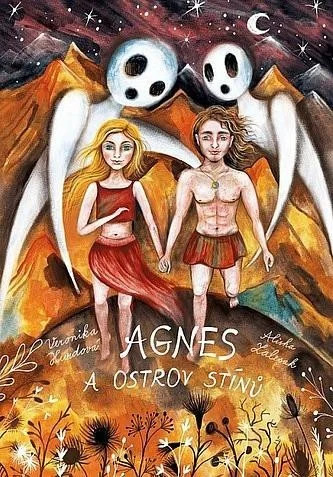 Agnes a ostrov Stínů — Veronika Hurdová, obálka knihy
